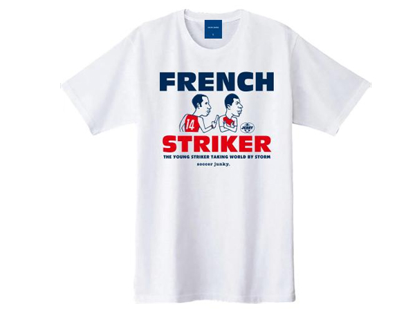 サッカージャンキー：FRENCH STRICKER 半袖TEE
